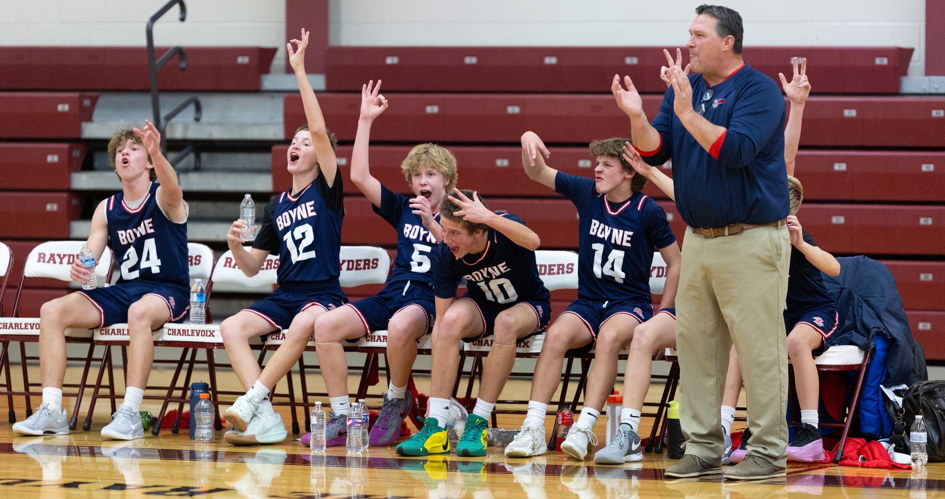 2024-11-25 Boyne City Middle School Basketball at Charlevoix