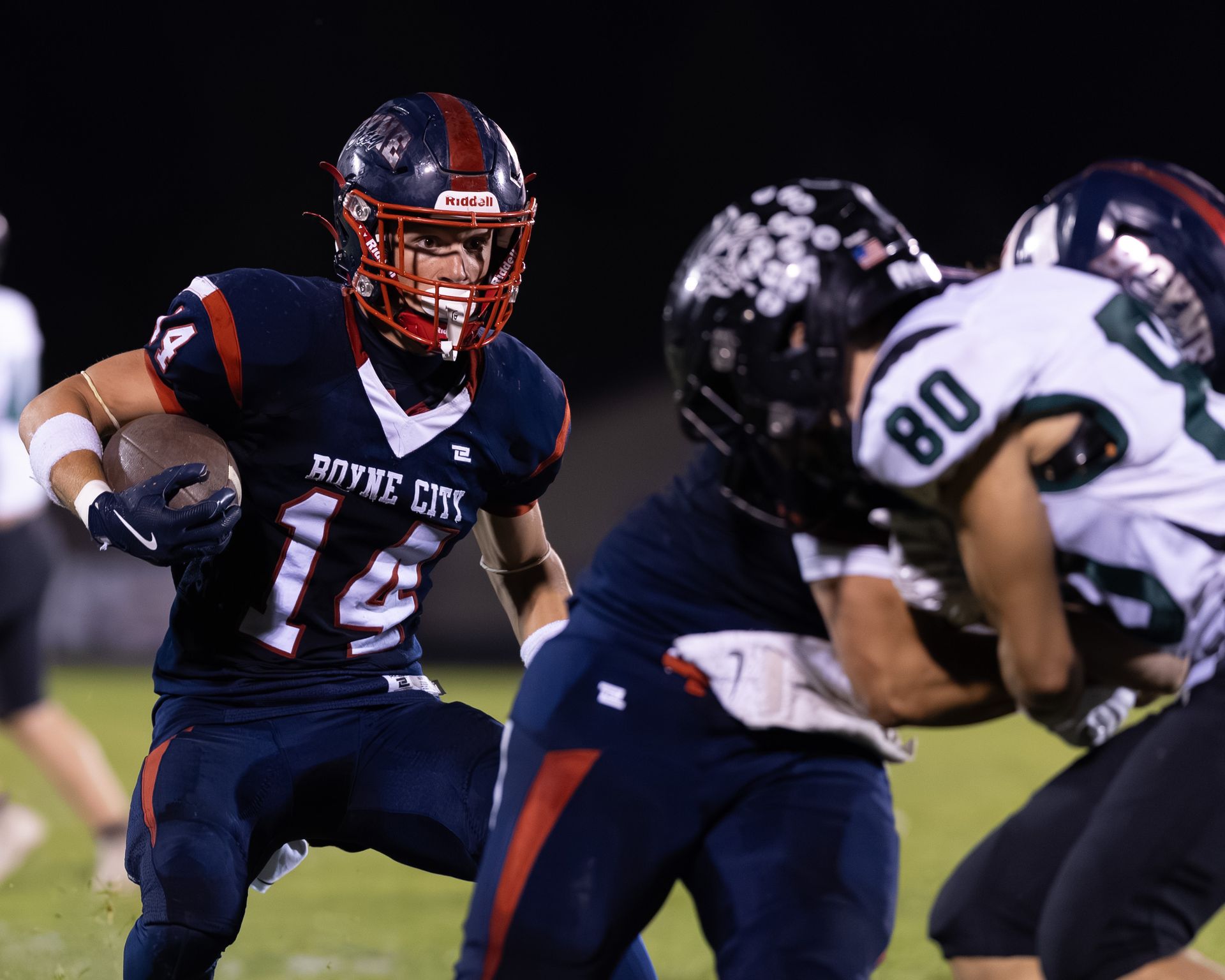 Boyne City High School Varsity Football vs Grayling and Homecoming