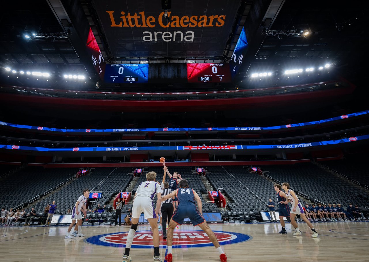 2025-01-02 Boyne City Varsity Basketball at Little Caesars Arena